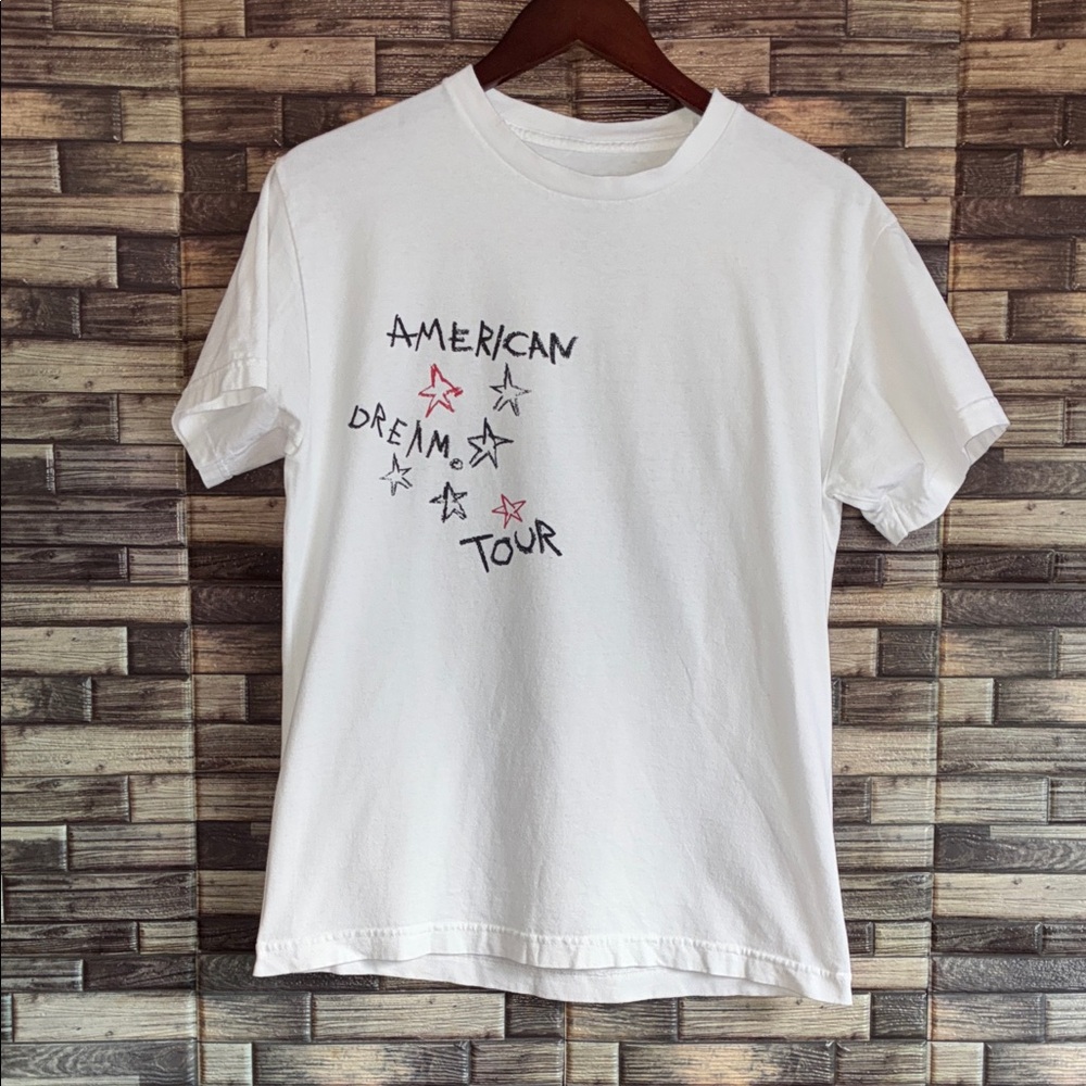 Unisex EUC 21 Savage American Dream Tour Doodle T Shirt Medium White Shirt